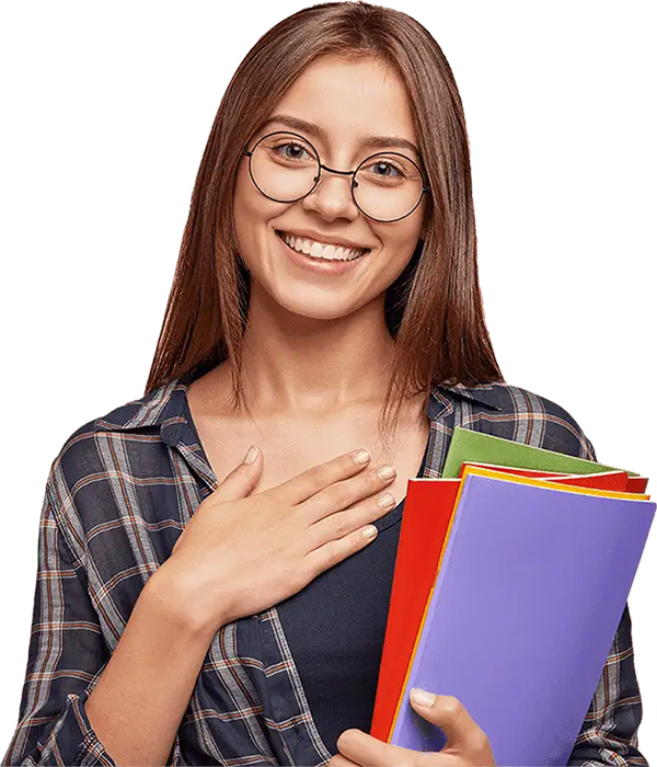Smiling student